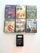 7x Spiele für Philips G7000 Videopac 1, 6, 10, 16, 25, 36 & 38
