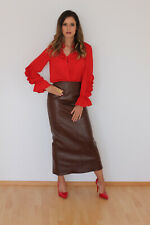 Superlanger Luxus - Lederrock