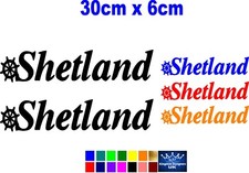 30cm Shetland Aufkleber/Vinyl
