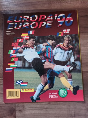 Panini album fußball 1996 - em,