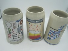 Oktoberfest München Krug - Steinkrug 1991 / 1992 / 1993  Jahreskrug - Rastal