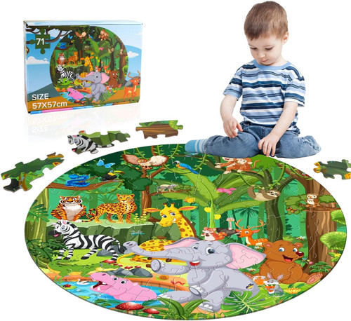 Dschungeltiere puzzle für - puzzle,