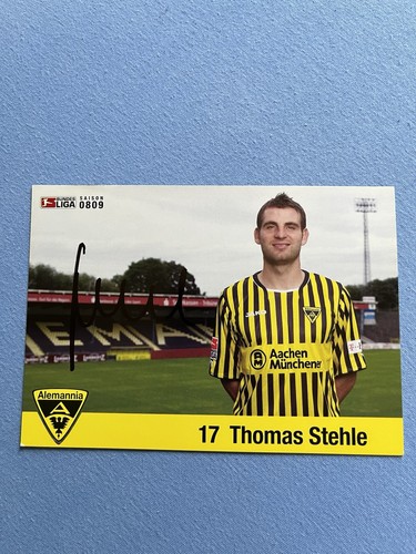 Alemannia aachen autogramm - alemannia,