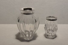 Konvolut 2 x Bleikristall