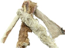 5kg Rinderkopfhaut mit Fell 20–25cm | Getrocknet  Hund Kausnack Natur Kauartikel