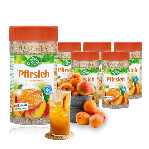 King george pfirsich instant - king,