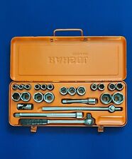 Rahsol Gedore Steckschlüsselsatz, Oldtimer Rahsol Werkzeug 1/2 Zoll