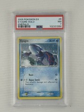 English Kyogre Holo  - 7 - 2005 Pokemon - EX Emerald - PSA Grading