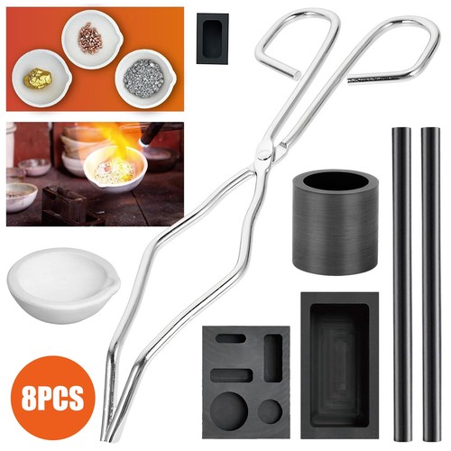 Set graphit tiegel gussform - 8,