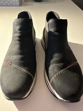RIEKER Stiefeletten Neu Gr 41 schwarz Chelsea Boots Leder