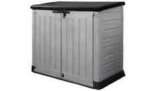 Große Keter Store MAX Garten 1200L Aufbewahrungsbox XL Schuppen Außen Fahrrad Eimer Werkzeug