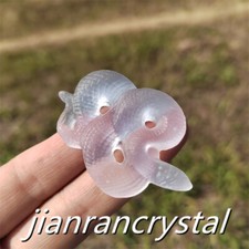 2" Natural Selenite Snake