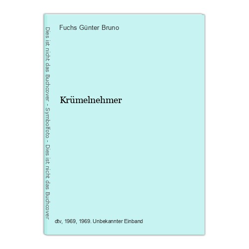 Krümelnehmer günter bruno - günter,