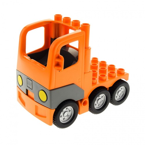 Lego duplo lkw orange - 1x,