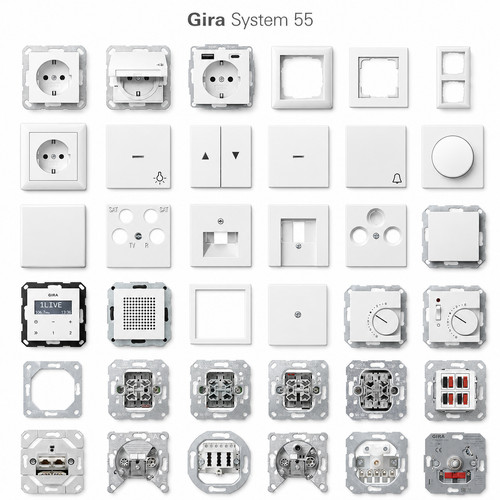 Gira system standard - system, 55