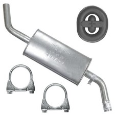 Mitteltopf Auspuff Mittelschalldämpfer Transporter T4 IV 2.0 2.5 1.9 2.4