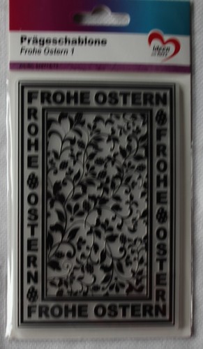 Prägeschablone frohes fest - prägeschablone, "frohes