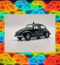 Brekina VW Käfer Grün Wapo Wasserschutzpolizei Duisburg SoMo Modellbau 1:87 RAR