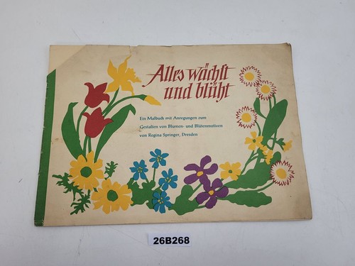 Malbuch alles wächst blüht - alles,