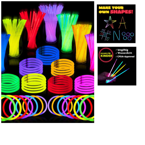 Joyin knicklichter set 300 - knicklichter,