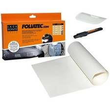 Foliatec Auto Lackschutzfolie Set 30x165cm Folie transparent Steinschlagschutz
