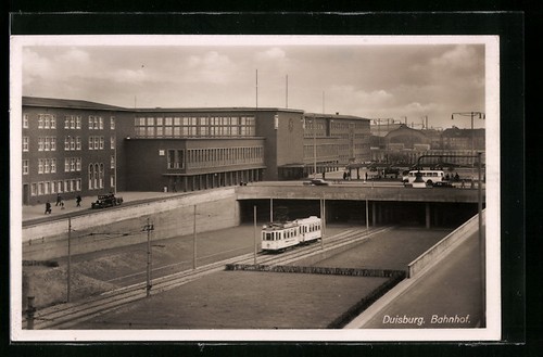 Duisburg blick zum bahnhof - duisburg,,