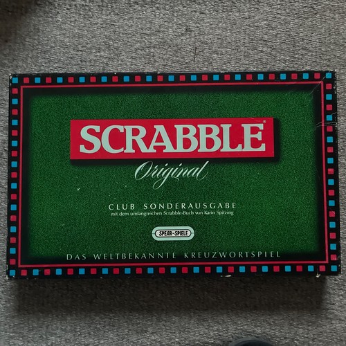 Scrabble club sonderausgabe - scrabble,