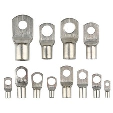 Rohrkabelschuhe Kabelschuhe Ring unisoliert 1,5 mm² - 120 mm² M6 M8 M10 M12