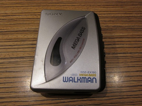Sony walkman cassette - sony, wm