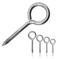 Ringschraube Ösenschraube Schraubring Rund Edelstahl V2A Öse Holzgewinde