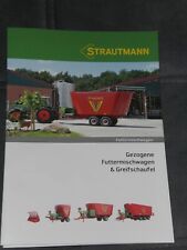 STRAUTMANN gezogene Futtermischwagen, Greifschaufel Prospekt 10/2024 ( 24930 )