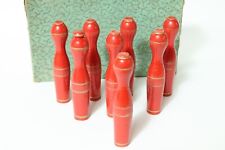 Altes Tischkegelspiel Kegeln Alle Neune Kegelspiel Holzkegel Kegelsport Holz