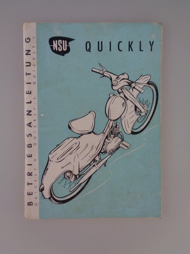 Nsu quickly betriebsanleitung - quickly,