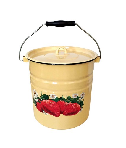 Ware 12l gelber emaille - b-ware,