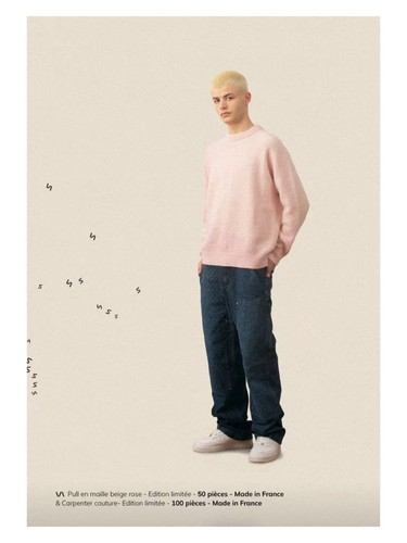 French blue streetwear - blue, jeans