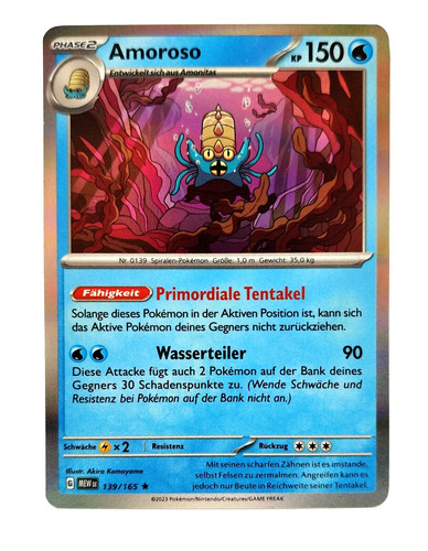 Pokemon karte amoroso holo - pokemon,