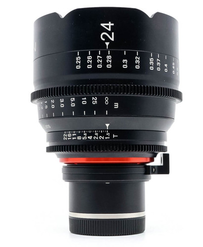 Samyang xeen 24mm - 24mm, t1.5