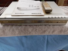 Philips DVR-520H S DVD Recorder Festplatten HDD mit Anleitung + Fernbedienung