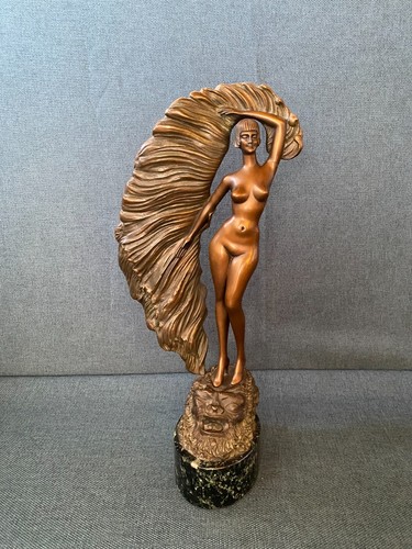 Ernst fuchs bronzeskulptur - ernst,