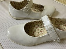 Lico Mädchenschuhe Größe 35 Feine Schuhe Klettverschluss Kommunionschuhe