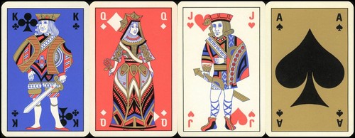 Brocades spielkarten playing - brocades,