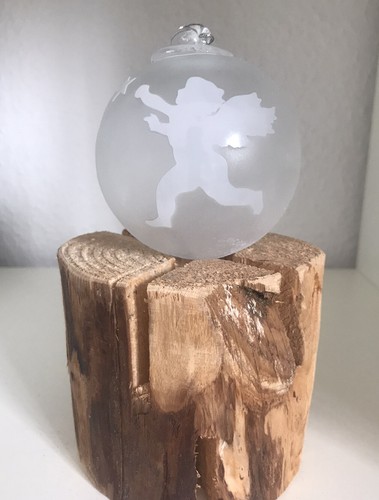 Glas weihnachtskugel - glas,