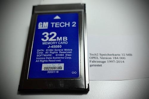Tech2 speicherkarte opel - mb,