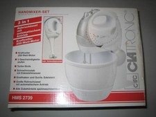 Clatronic HMS 2739, Handmixer, 250w, weiß