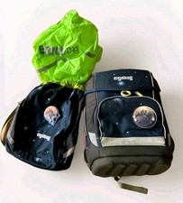 Ergobag Schulranzen Set 5tlg. Cubo (2024) KoBärnikus (GALAXY GLOW Edition)