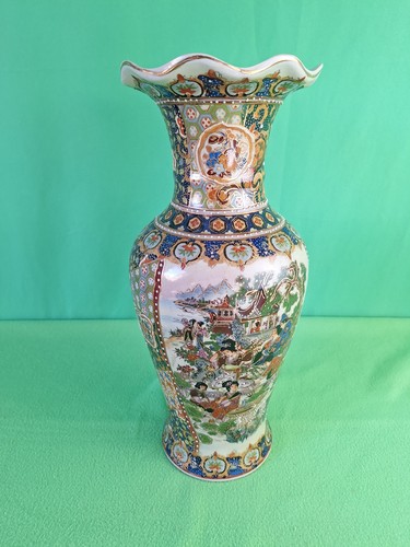 Große vase satsuma stil - große,