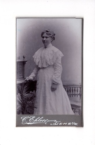 Cdv foto damenportrait - cdv,