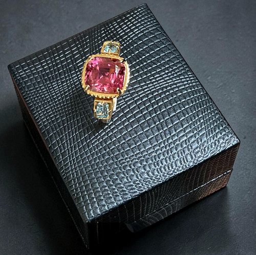 Sehr eleganter pink turmalin - ,