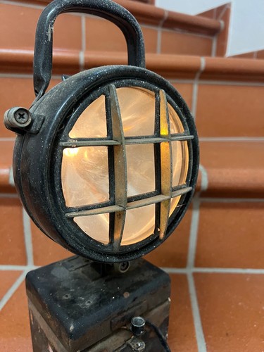 Ddr grubenlampe bergbau - ddr, *bergbau