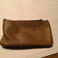 alte Leder Schlüsseltasche VW